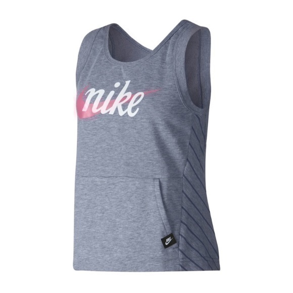 NWT. NIKE Girls’ Hooded French - Picture 1 of 4